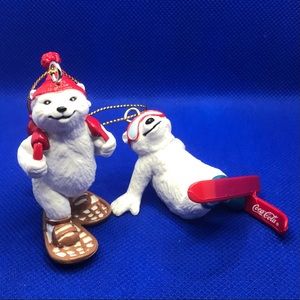 Coca-Cola Polar Bear Ornaments